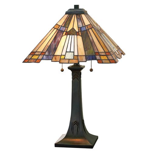 Jolie Lampe À Poser Inglenook Style Tiffany