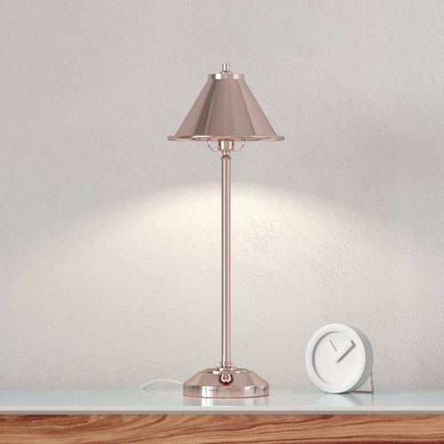 Lampe À Poser Compacte Provence En Cuivre