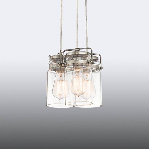 Brinley - Suspension À Trois Lampes Au Look Rétro