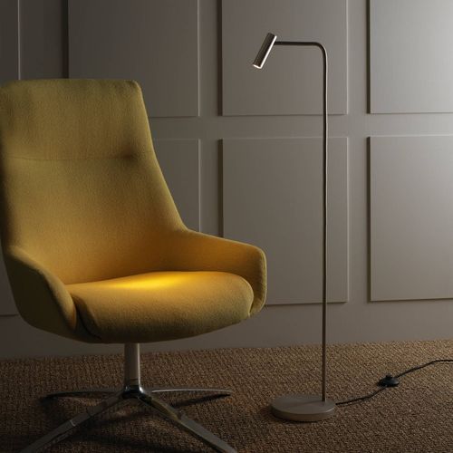 Astro Enna Lampadaire Led, Nickel Mat