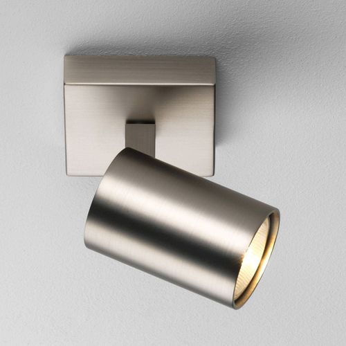 Astro Ascoli Single Spot Pour Plafond Nickel Mat