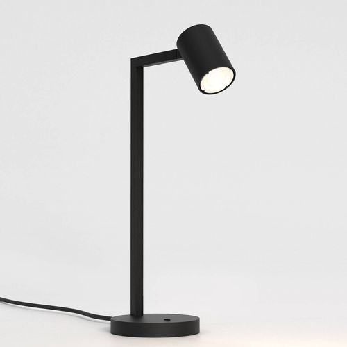 Astro Ascoli Lampe À Poser, Noire Mate