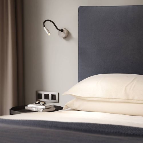 Astro Lucca Applique Led Bras Souple, Nickel Mat