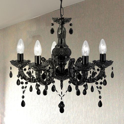 Élégant Lustre Marie Therese Noir