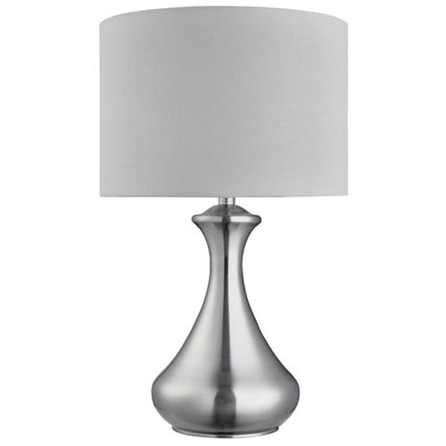 Lampe À Poser Touch 2750, Argentée Satinée