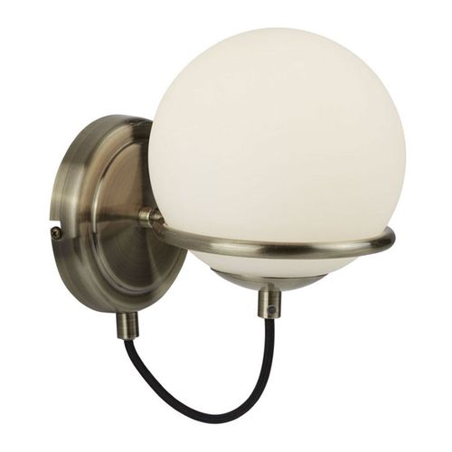 Applique Sphere Avec Abat-Jour Sphérique En Verre