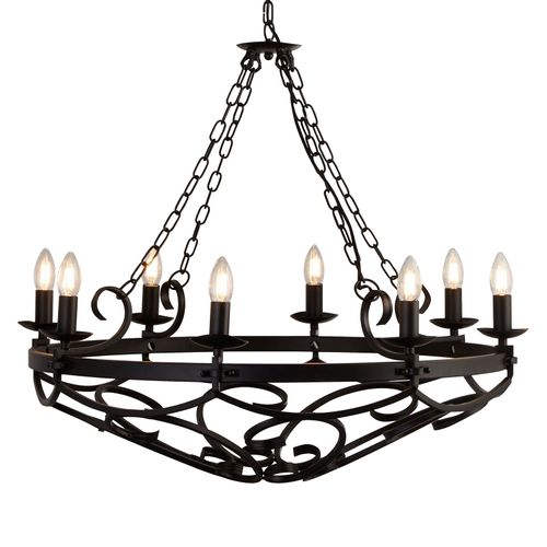 Lustre Cartwheel À 8 Lampes, Ø 80 Cm