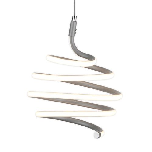 Suspension Led Swirl En Forme De Spirale