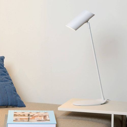 Lampe De Bureau Blanche Hester En Métal