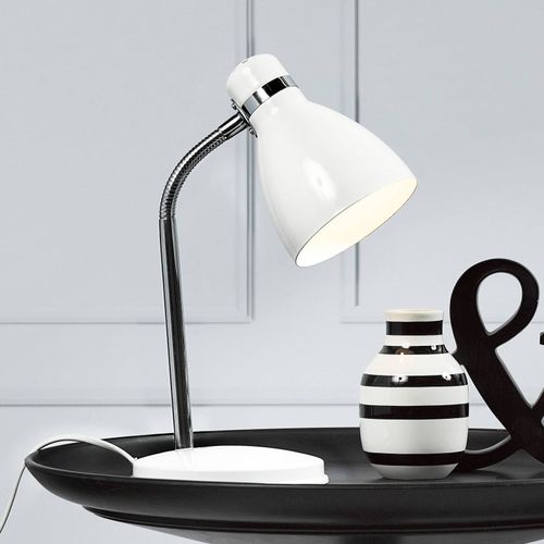 Lampe À Poser Moderne Cyclone Blanche