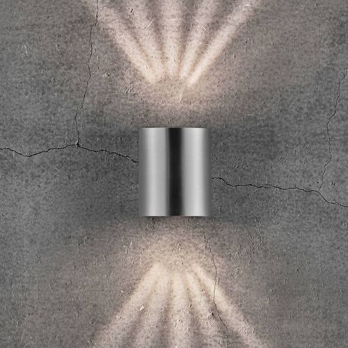 Applique D'ext. Led Canto 2, 10 Cm, Acier Inox
