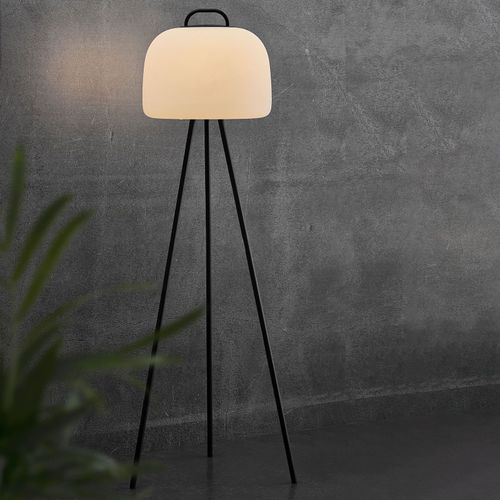 Lampadaire Led Kettle Trépied Métal Abat-Jour 36cm