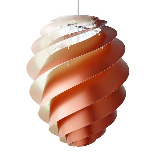 Le Klint Swirl 2 Large - Suspension Cuivrée