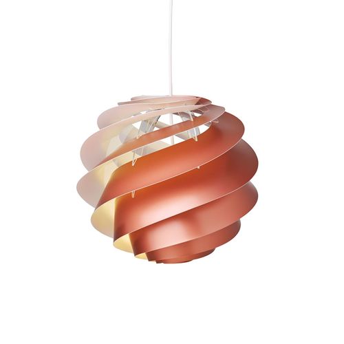 Le Klint Swirl 3 Small - Suspension Cuivrée