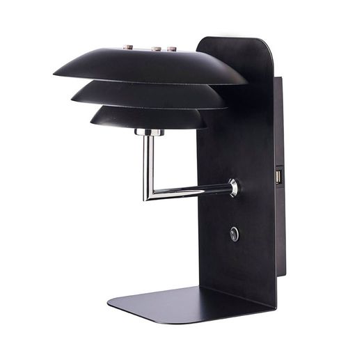 Dyberg Larsen Dl20 Usb Shelf Applique, Noire