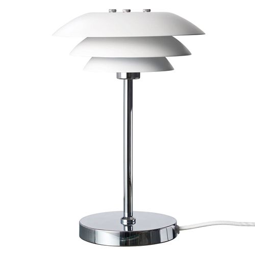 Dyberg Larsen Dl20 Lampe À Poser, Ø 20 Cm, Blanche