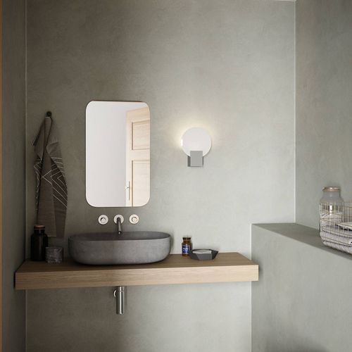Applique Led Hester, Ip44, Blanche