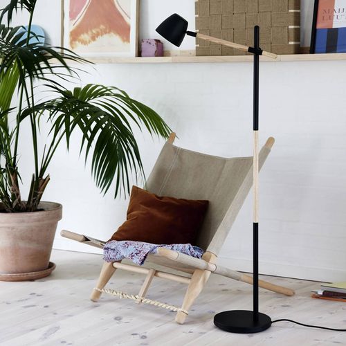 Lampadaire Theo En Bois De Frêne