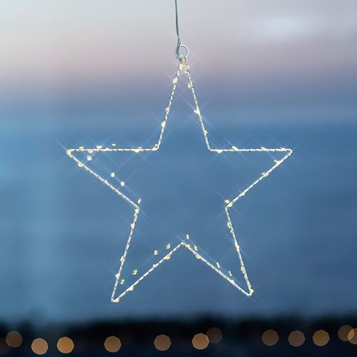 Étoile Décorative De Noël Led Liva Star Blanche 30