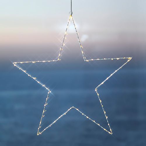 Lampe Décorative Led Liva Star, Blanche, 70 Cm