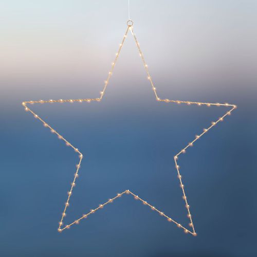 Étoile Déco Led Liva Star, Dorée, Ø 70 Cm