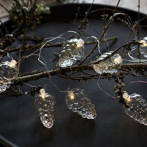 Guirlande Lumineuse Led Celina À Pile Transparente