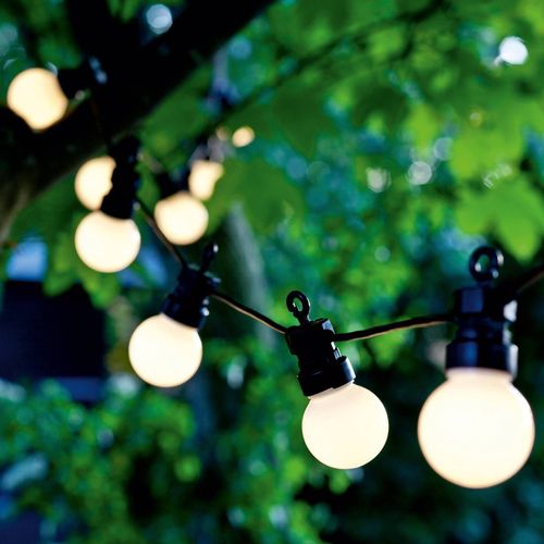 Guirlande Solaire Led Lucas Kit Démarrage, Givré