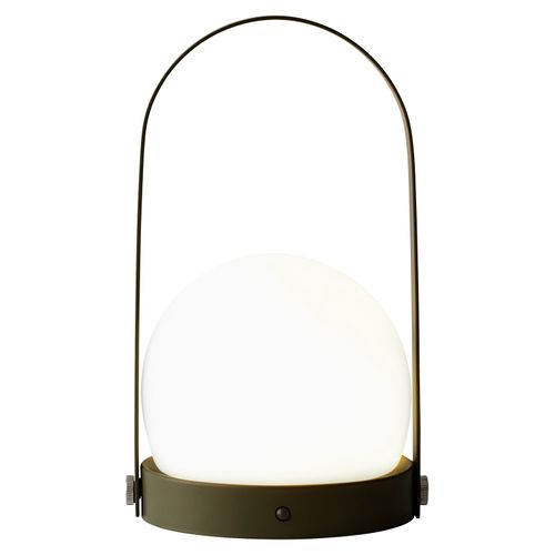 Menu Carrie Lampe Déco Led, Rechargeable, Olive