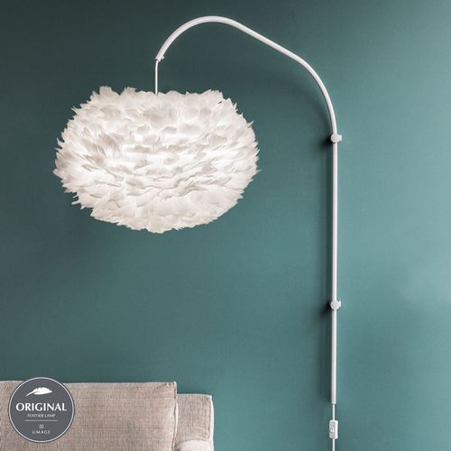 Umage Eos Willow Applique Blanc, Abat-Jour Medium