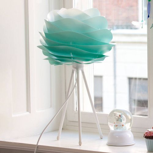 Umage Carmina Mini Lampe Turquoise/Trépied Blanc