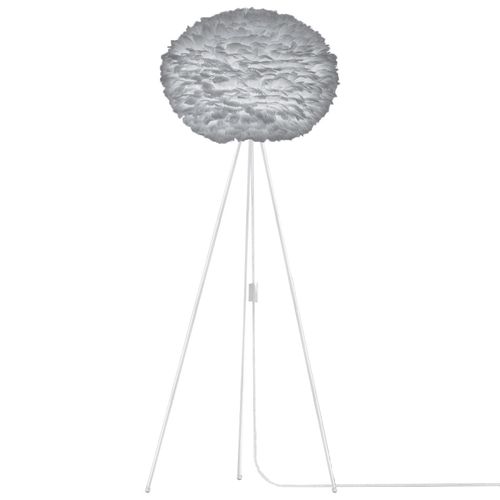 Lampadaire Gris Eos Large À Trépied