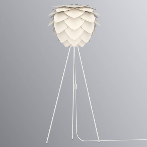 Lampadaire À Trépied Blanc Aluvia Nacré