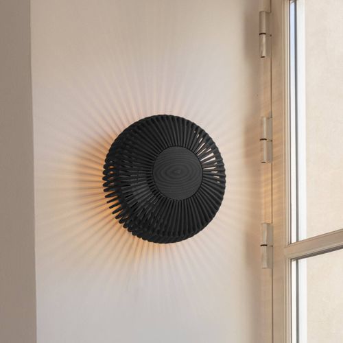Umage Clava Up Applique Ø 35 Cm Bois Noir