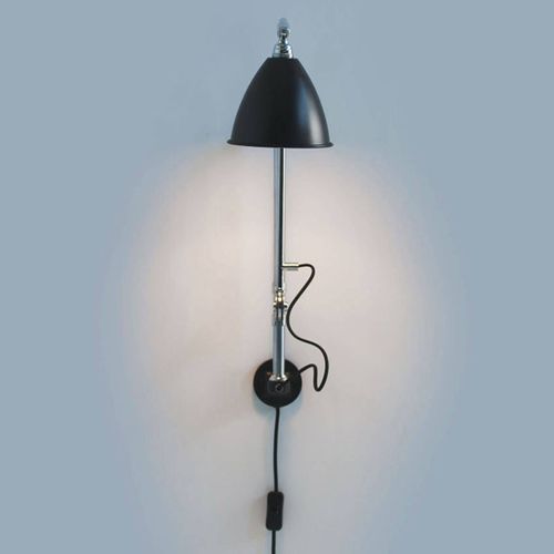 Gubi Bestlite Bl5 Applique Chromée/Noire