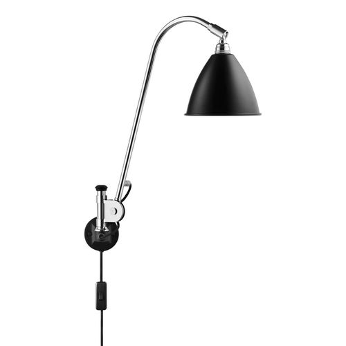 Gubi Bestlite Bl6 Applique Chromée/Noire