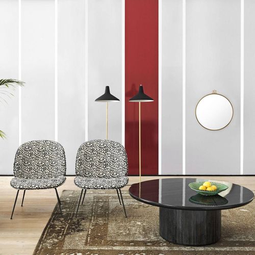 Gubi G-10 Lampadaire Noir/Laiton
