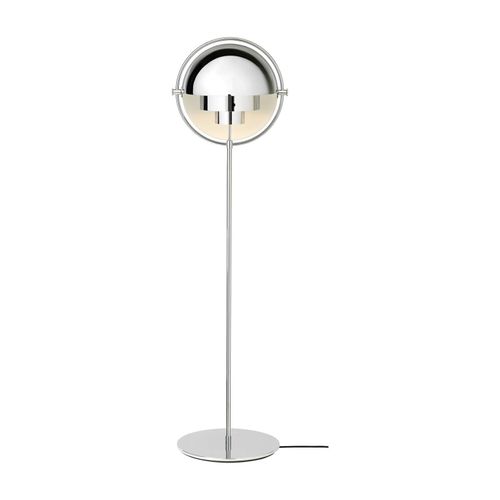 Gubi Multi-Lite Lampadaire Chromé/Chromé