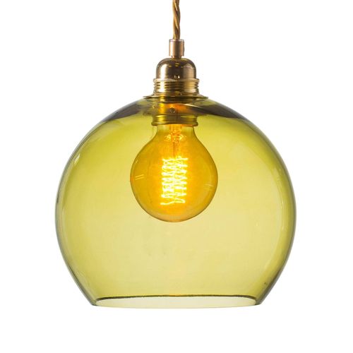 Ebb & Flow Rowan Suspension Doré/Olive Ø 22 Cm