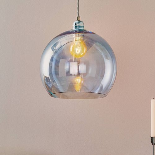 Ebb & Flow Rowan Suspension Bleu-Argenté Ø 28 Cm