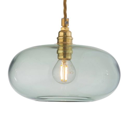 Ebb & Flow Horizon Suspension Verre Vert Ø 21 Cm