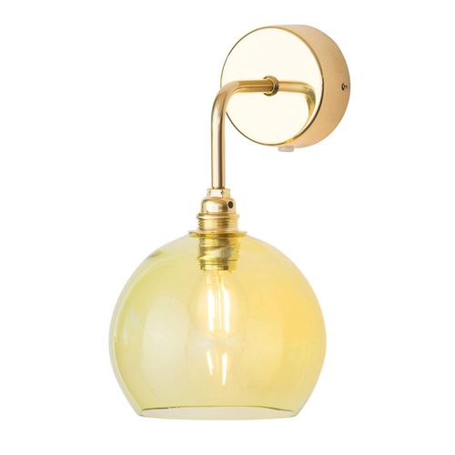 Ebb & Flow Rowan Applique Or Abat-Jour Vert Olive