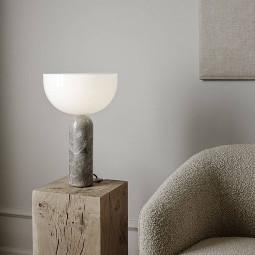New Works Kizu Large Lampe À Poser, Grise