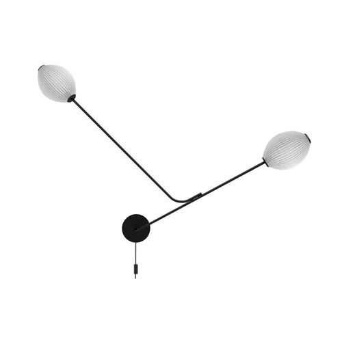 Gubi Satellite Applique 2 Lampes, Blanc Crème
