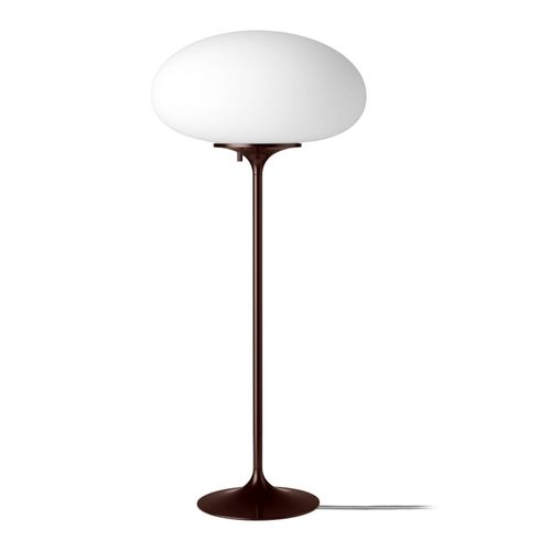 Gubi Stemlite Lampe À Poser, Noire-Rouge, 70 Cm