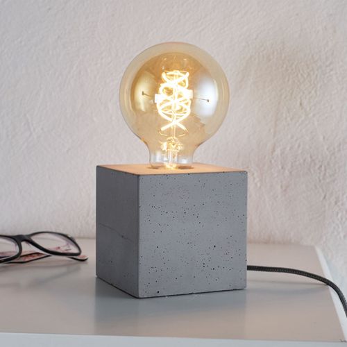 Lampe À Poser Strong Moderne En Béton