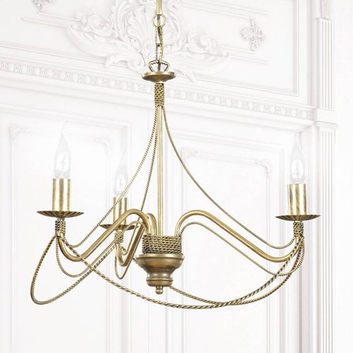 Lustre Tori 3, À 3 Lampes, Doré