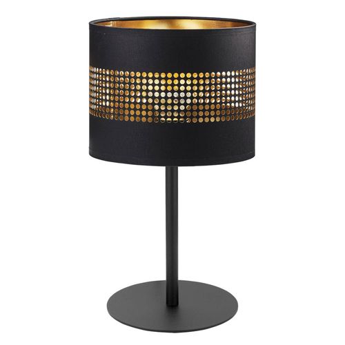 Lampe À Poser Tago Noire/Dorée