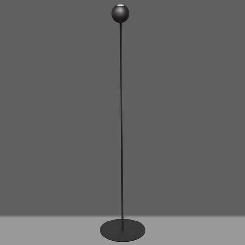 Lampadaire Midnight Noir Avec Ampoule Led