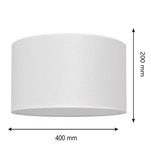 Abat-Jour Alba, Ø 40 Cm, E27, Blanc