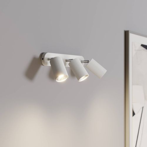 Spot Mural Eye Spot À 3 Lampes, Blanc